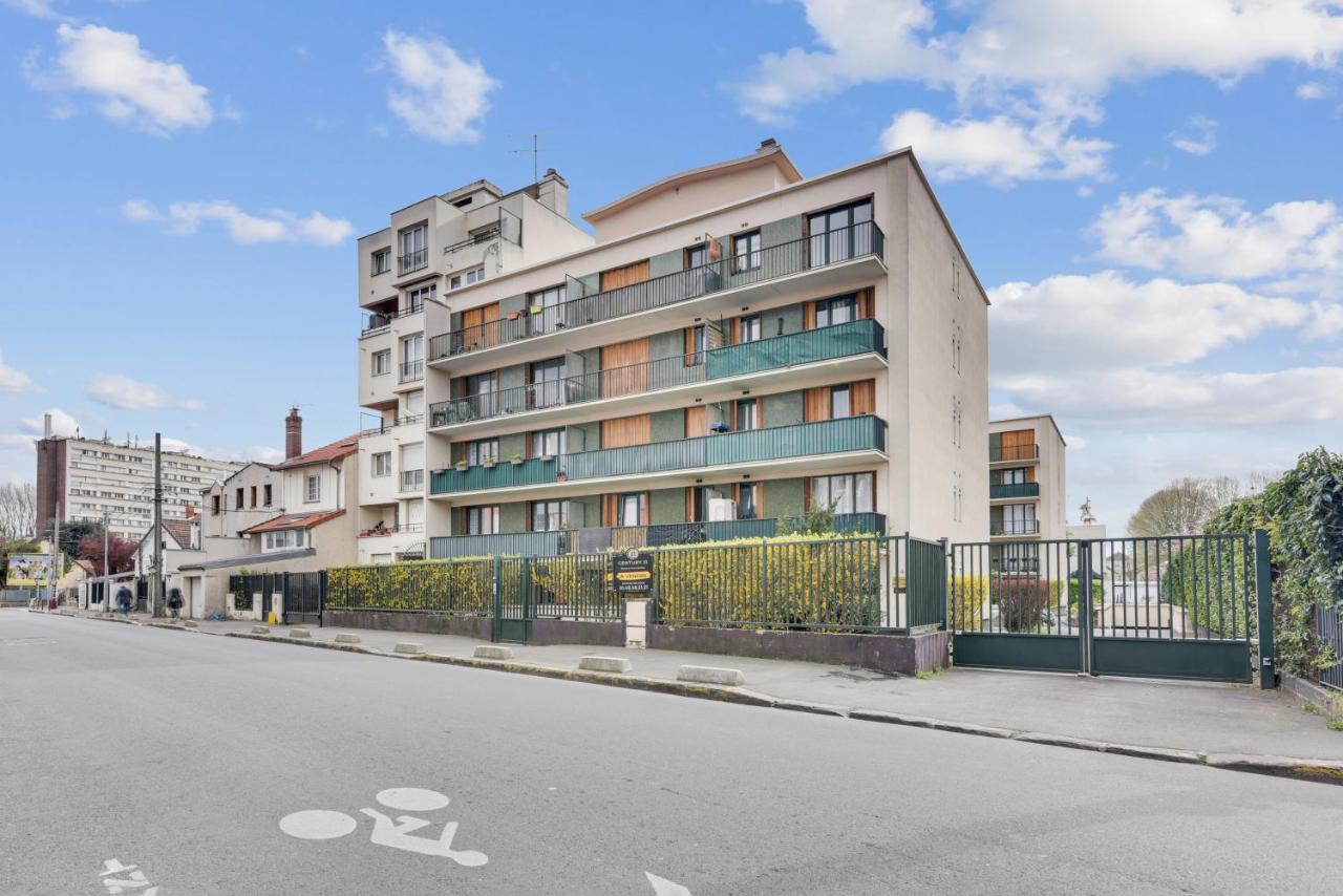 Budget Apart With Balcony Near Paris Apartment Bondy Luaran gambar